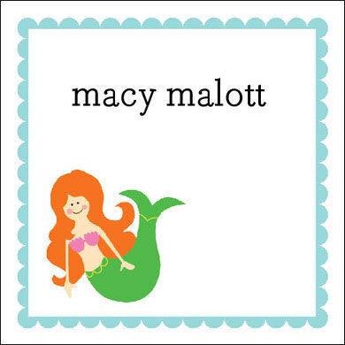 Mermaid Gift Stickers